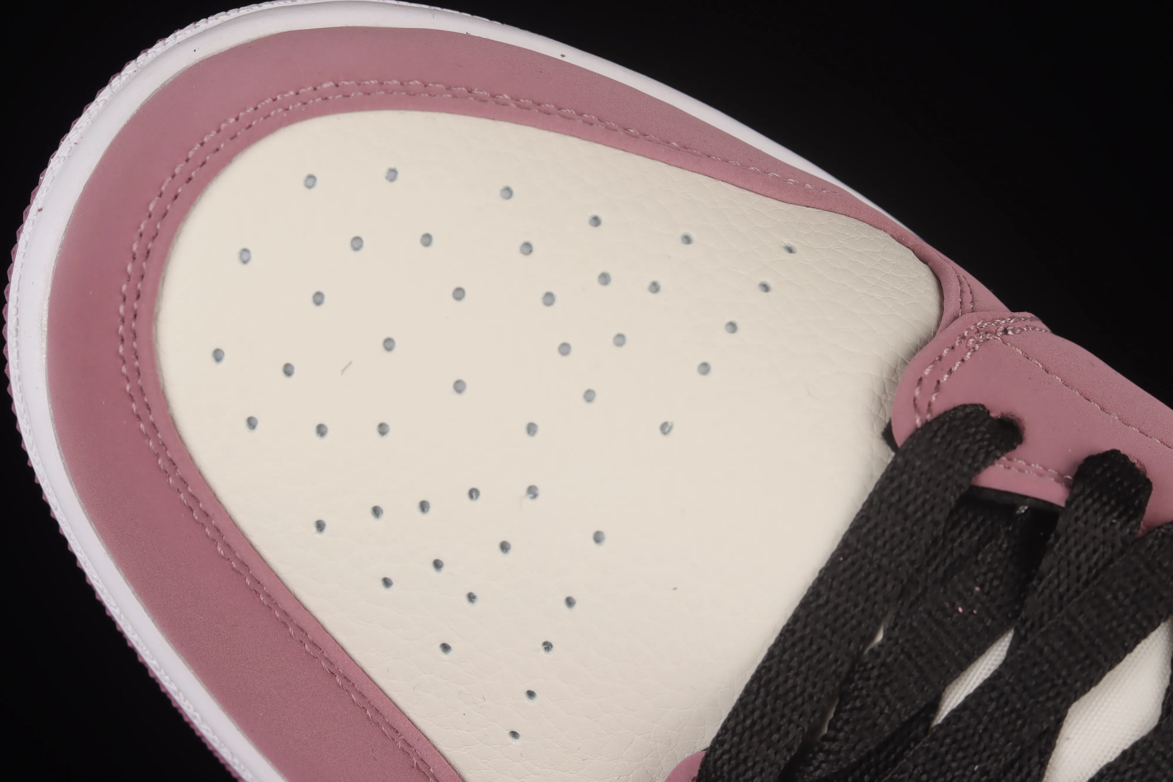 All categories Air Jordan Jordan series basketball shoes Air Jordan 1 Mid Air Jordan 1 Mid "Berry" AJ1 Joe 1 black rose red China basketball shoes DC7267-500